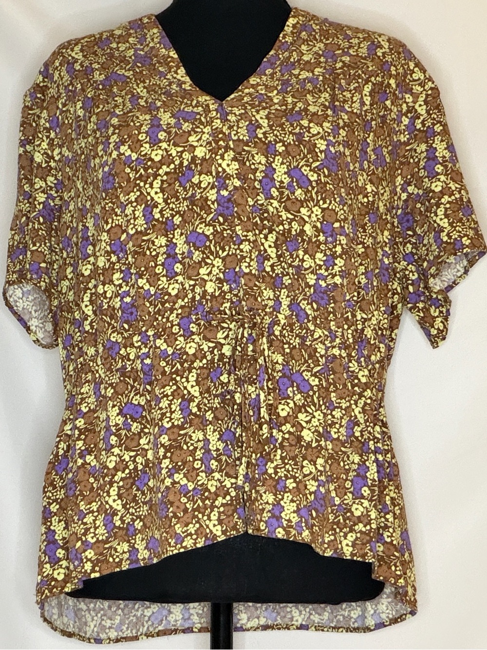 TREASURE & BOND FLORAL BLOUSE TOP